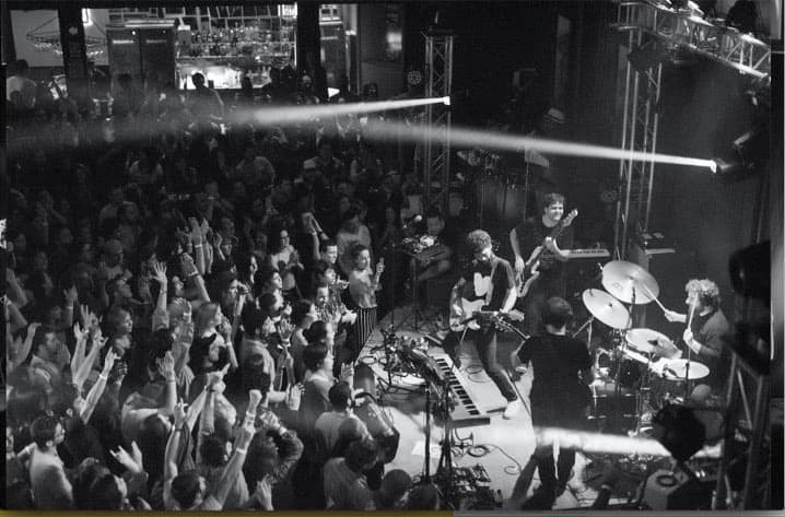 La sala del Jazz Café durante un show
